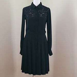 Black dress unknown maker